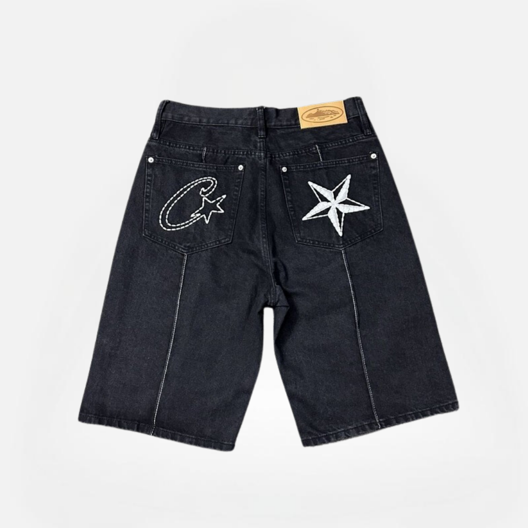 SHORT CORTEIZ BLACK JEANS