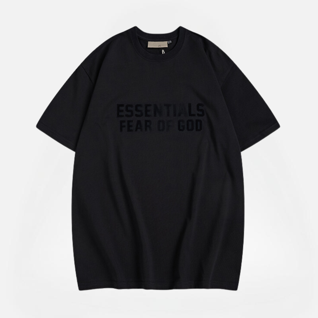 POLERA ESSENTIALS FEAR OF GOD BLACK