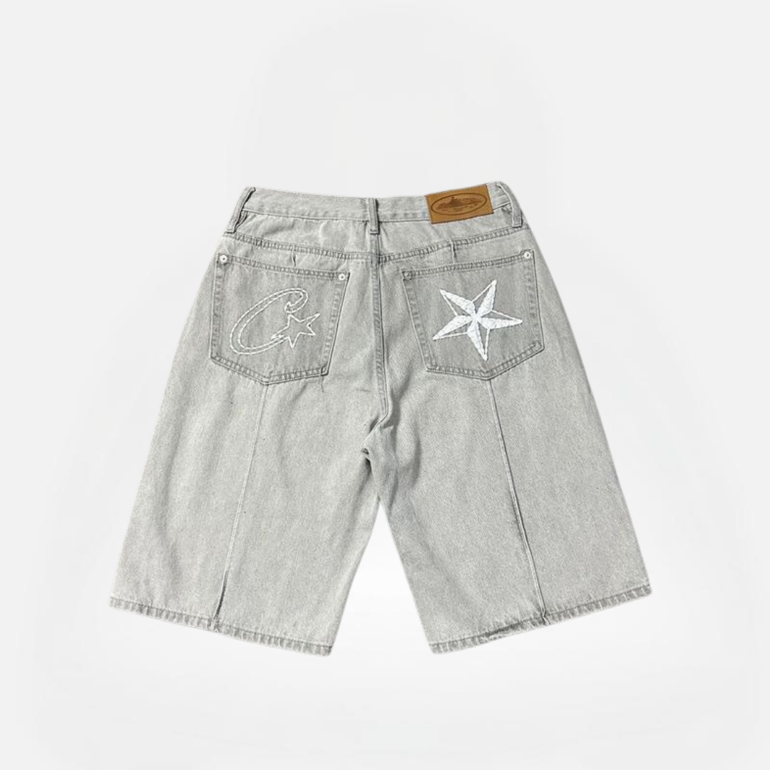 SHORT CORTEIZ ICE GREY JEANS