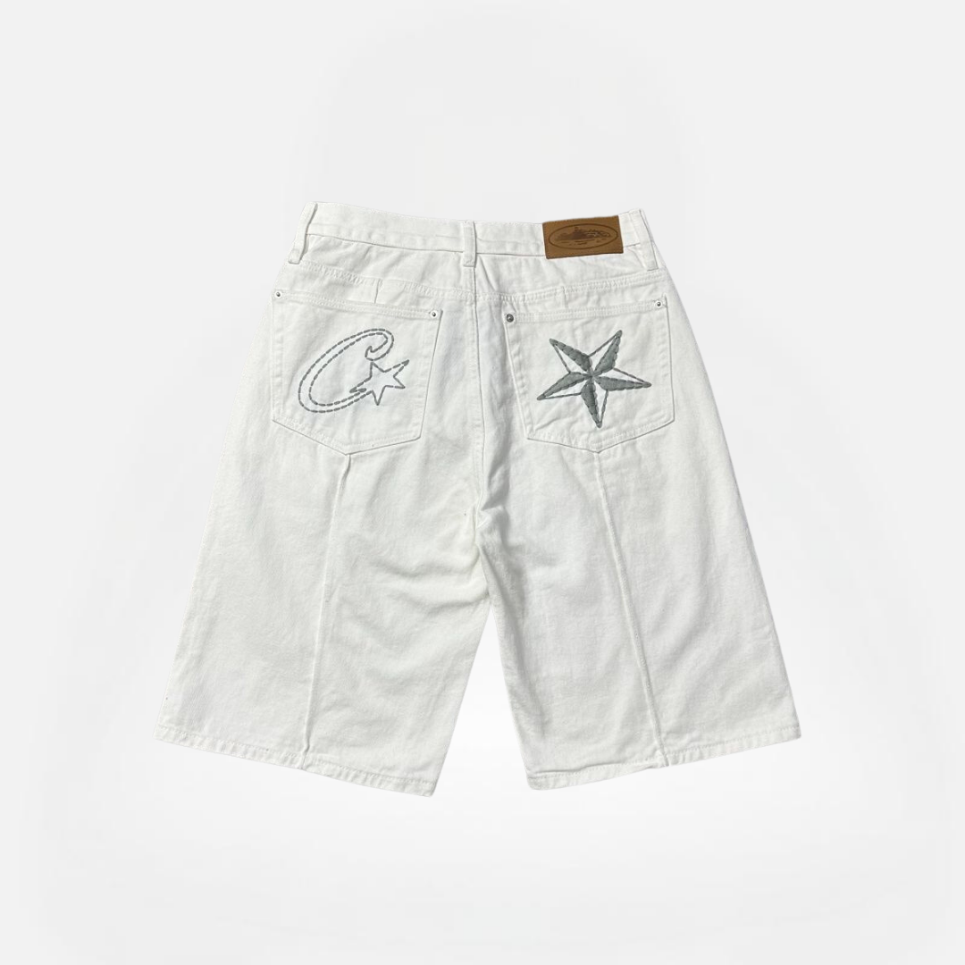 SHORT CORTEIZ WHITE JEANS
