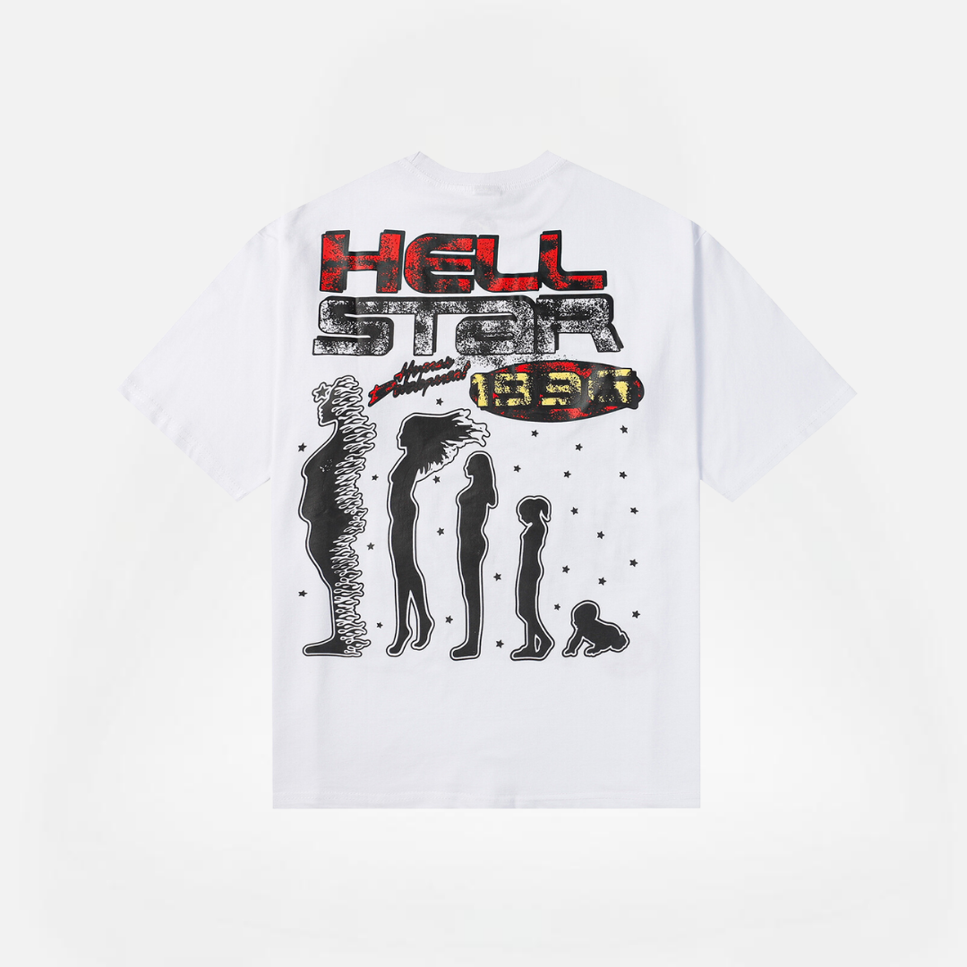 POLERA HELLSTAR 1996 WHITE