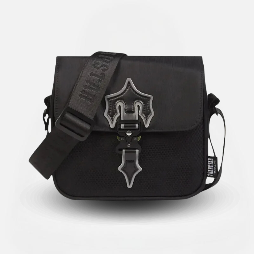 IRONGATE T CROSS-BODY 1.0 BLACK AND REFLECTIVE