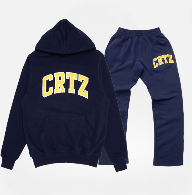 CONJUNTO CORTEIZ DROPOUT BLUE AND YELLOW