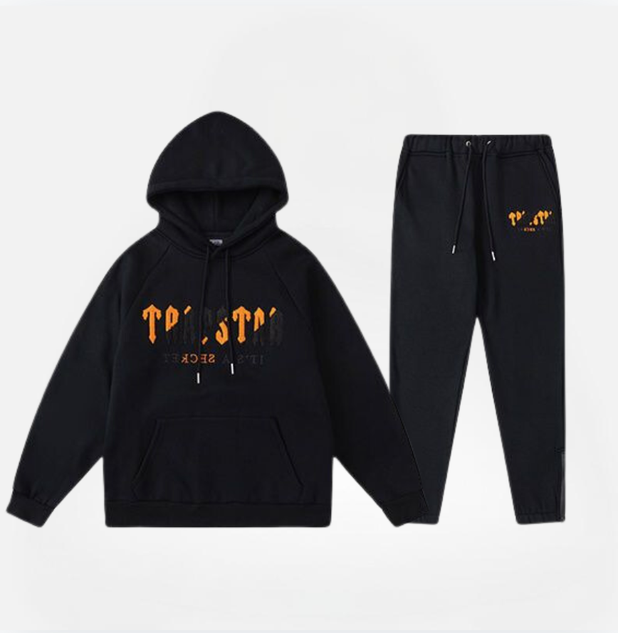 CONJUNTO CHENILLE DECODED BLACK ORANGE