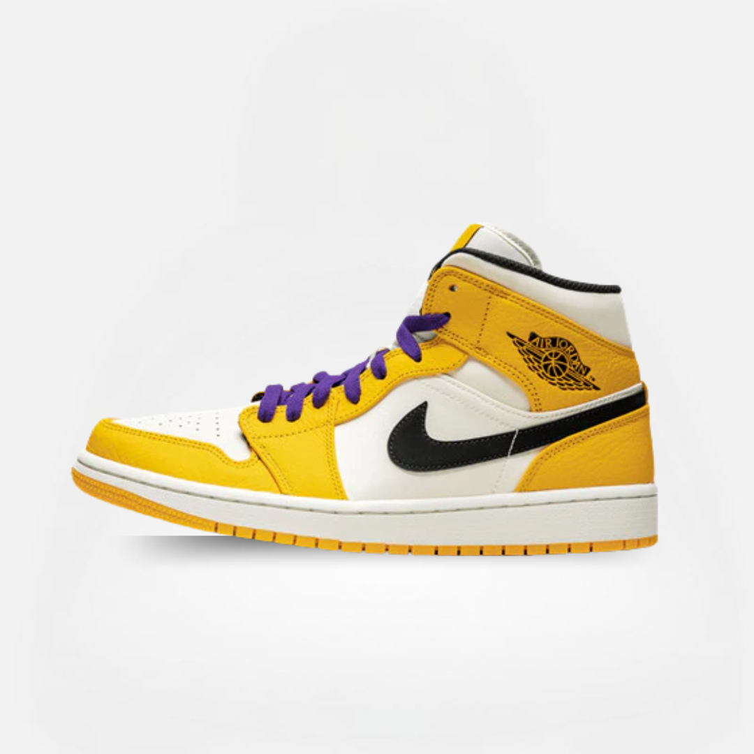 JORDAN 1 RETRO MID SE LAKERS