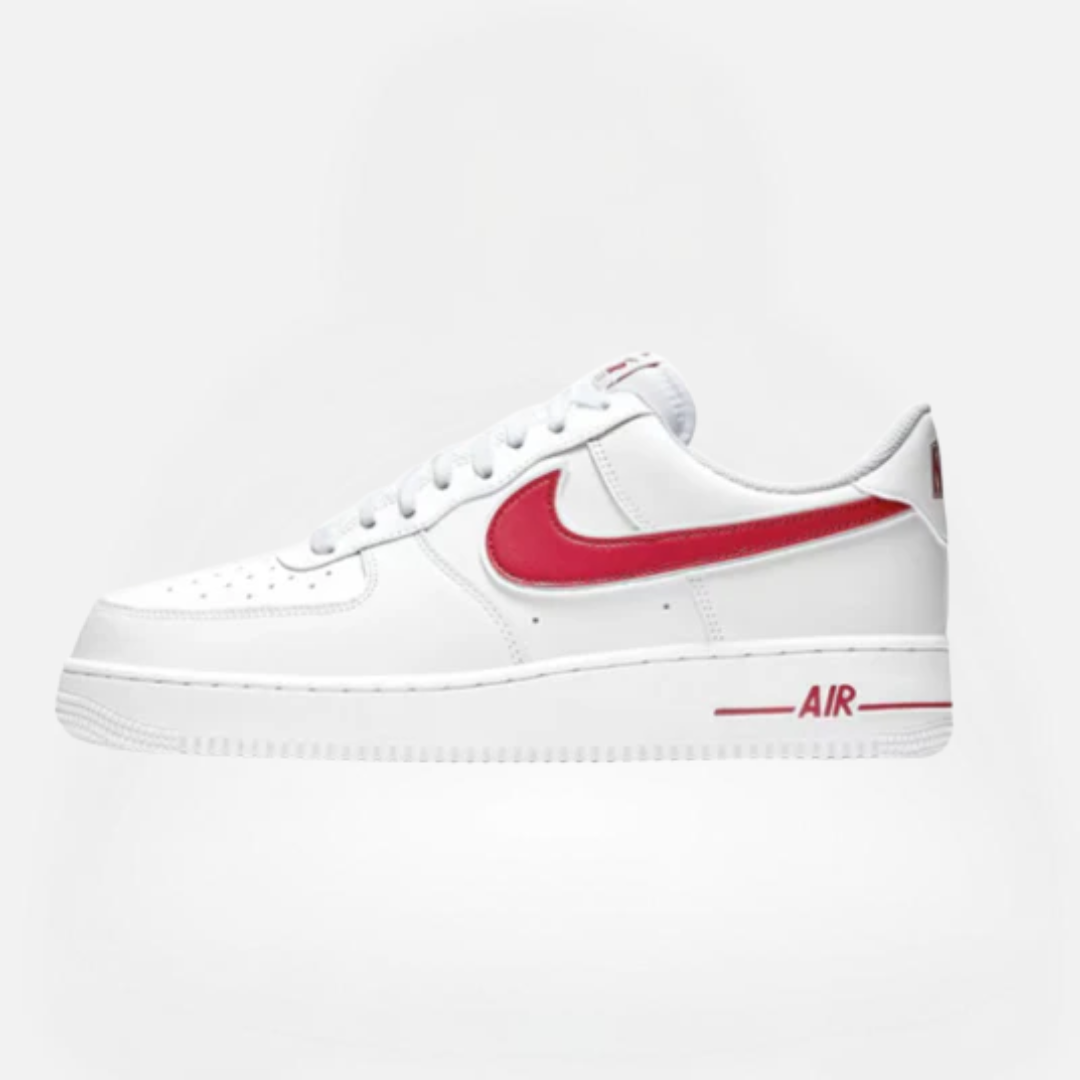 NIKE AIR FORCE 1 WHITE RED