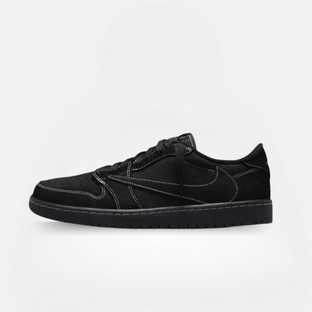 JORDAN 1 RETRO LOW X TRAVIS SCOTT BLACK PHANTOM