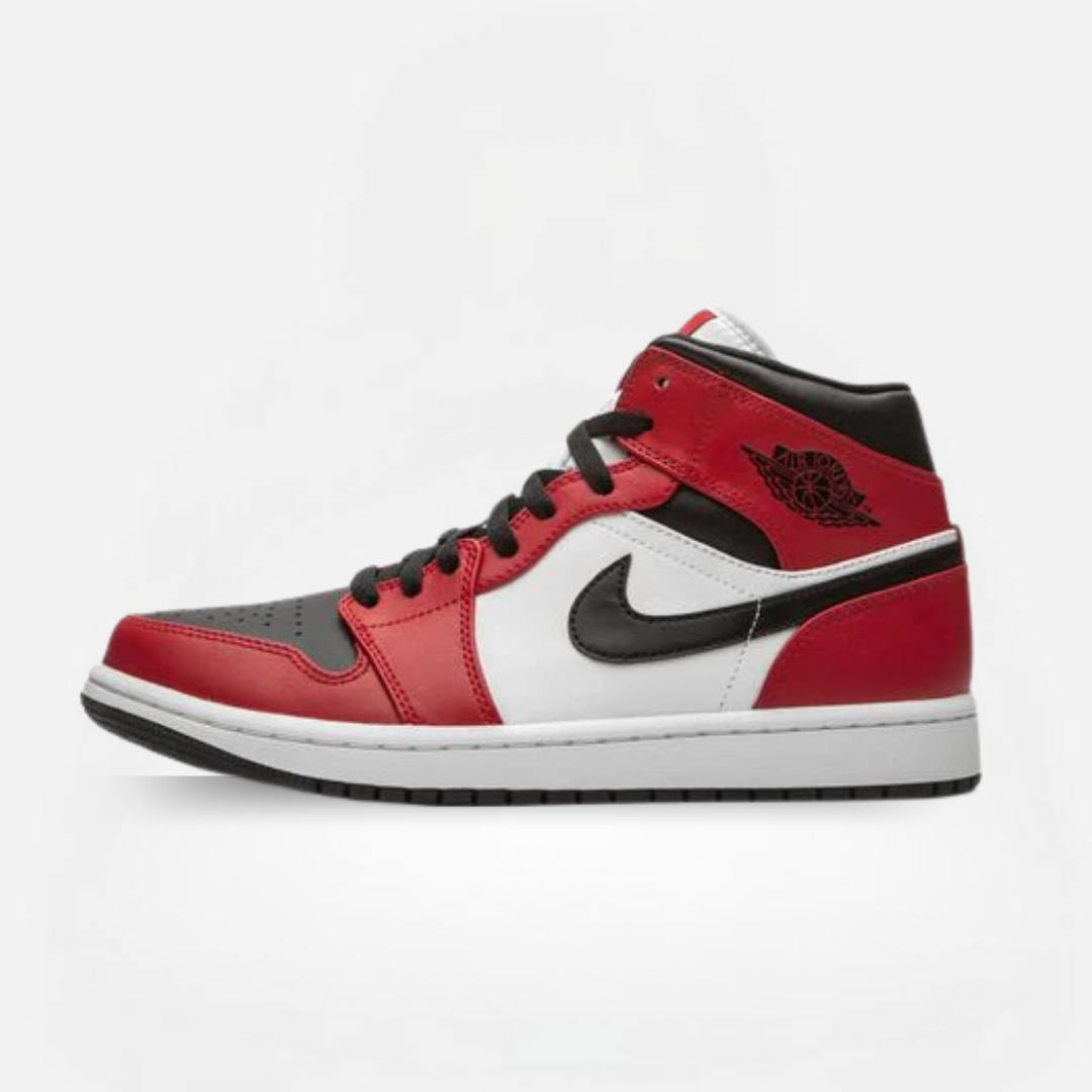JORDAN 1 RETRO MID CHICAGO BLACK TOE